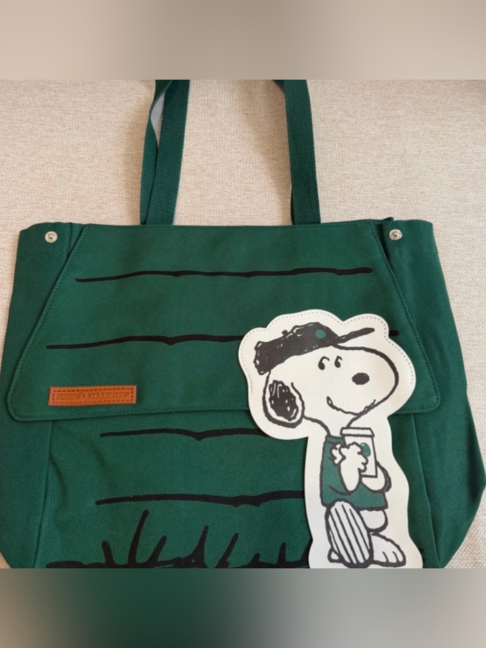 PEANUTS X Starbucks tote bag - Picture 4 of 6